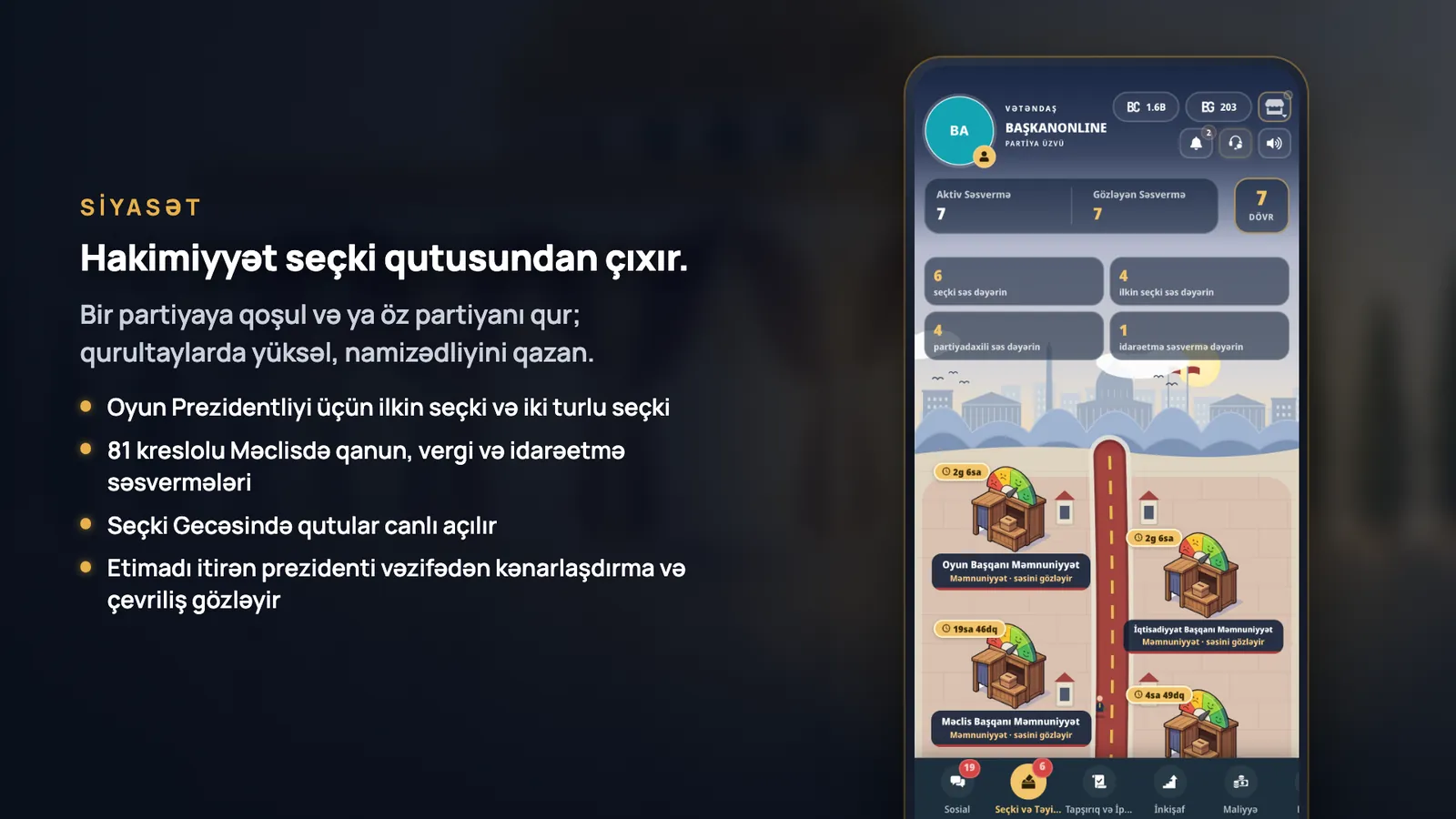 Siyasət: Hakimiyyət seçki qutusundan çıxır.